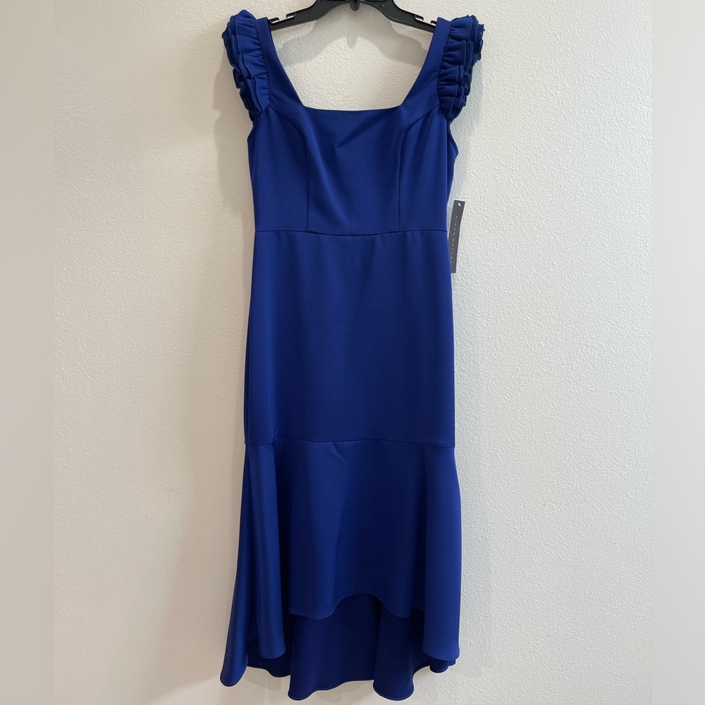 NWT Aidan Mattox Royal Blue Cocktail Dress